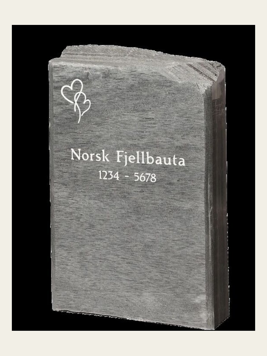 Modell GS-374 i Naturstein, sett forfra