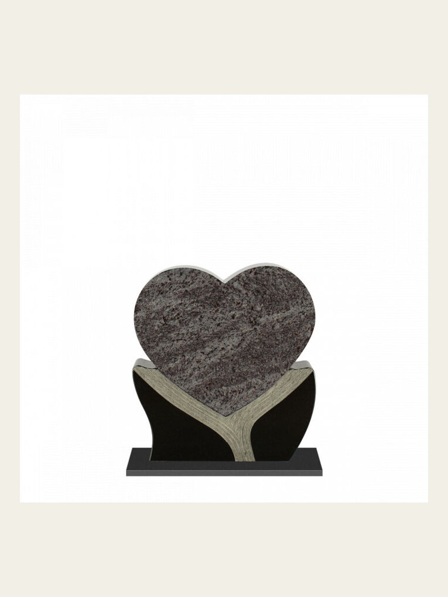 Modell GS-266 i Sort granitt, sett forfra